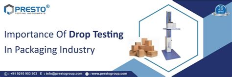 Drop Testing department store|importance of drop testing.